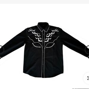 NWT Western Evil Gothabilly Shirt Men’s XL